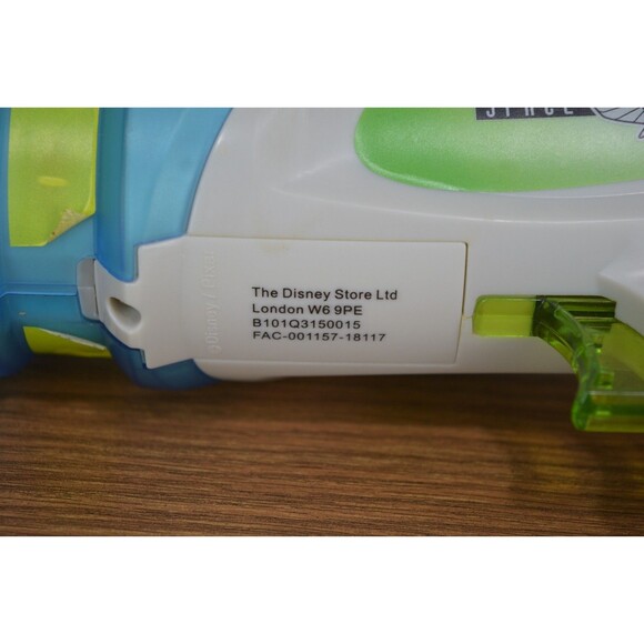 Disney Store Buzz Lightyear Blaster Toy Story Gun Lights & Sounds Works 2011 - Picture 12 of 14